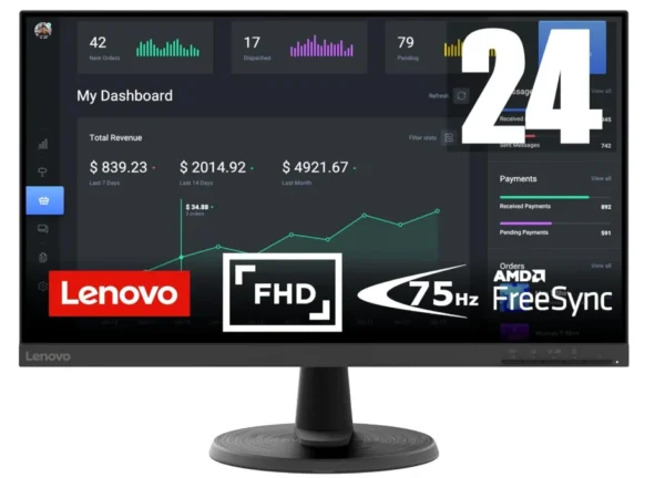 Monitor 24" Lenovo